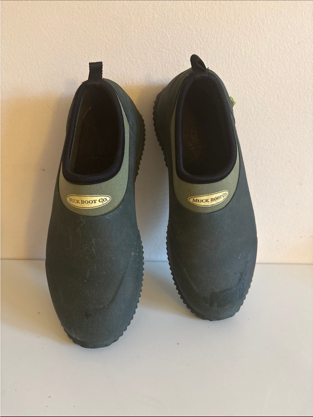 Muck Boot Co. Green Slip-On Waterproof Garden Shoes